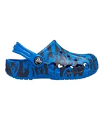 Buciki dla niemowląt - Crocs Chodaki "Baya Seasonal" w kolorze niebiesko-czarnym - miniaturka - grafika 1