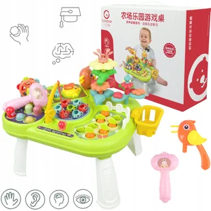 LT474 KREATYWNY STOLIK ZABAW MANUALNYCH STOLICZEK EDUKACYJNY DO ZABAWY - Zabawki interaktywne dla dzieci - miniaturka - grafika 1