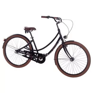 Plumbike Donatella Lady 3B 28 cali Damski Czarny 2021 - Rowery - miniaturka - grafika 1