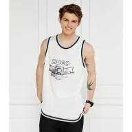 Koszulki męskie - HUGO Tank top | Regular Fit - miniaturka - grafika 1