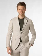 Kurtki męskie - JOOP! Męska kurtka modułowa - Hawker Mężczyźni Super Slim Fit Wełna beżowy jednolity, 46 - miniaturka - grafika 1