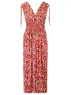 Sukienki - ApartFashion Sukienka damska, Czerwony, wielokolorowy, 40 - miniaturka - grafika 1