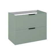 Szafki łazienkowe - Szafka łazienkowa wisząca Nabel 80x63.5x45.2 cm zielona Roca - miniaturka - grafika 1