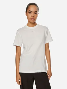 Koszulka damska bawełniana Calvin Klein K20K207519-YAF M Biała (8720639346332). T-shirty damskie - Koszulki i topy damskie - miniaturka - grafika 1