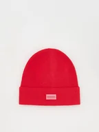 Czapki damskie - Reserved - Czapka beanie - czerwony - miniaturka - grafika 1