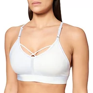Biustonosze - Nike Damski biustonosz Indy Icnslsh Strappy Sky, Light Thistle/White, XS - miniaturka - grafika 1