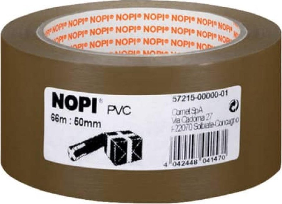 TESA NOPI Pack PVC geprägt 66m 50mm braun