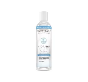 DERMEDIC HYDRAIN3 HIALURO PŁYN MICELARNY H2O 200ML - Płyny micelarne - miniaturka - grafika 1