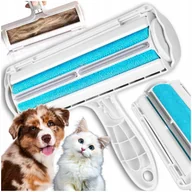 Miotły, szufle, mopy - SZCZOTKA DO USUWANIA ZBIERANIA CZYSZCZENIA Z SIERŚCI PSA KOTA ROLKA WAŁEK - miniaturka - grafika 1