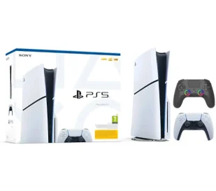 Sony PlayStation 5 Slim E Chassis PS5 1TB z napędem + Pad Subsonic SA5716-1 - Konsole Playstation - miniaturka - grafika 1