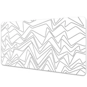 Podkładki na biurko - Podkładka na biurko Nieregularne linie 90x45 cm - miniaturka - grafika 1