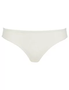 Emporio Armani Damskie figi Monogram All Over Mesh, Pale Cream, M - Majtki damskie - miniaturka - grafika 1