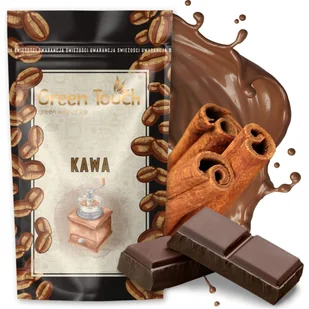 Kawa Mielona Smakowa Świąteczna Chwila Przy Kominku 200 G Green Touch - Cappuccino i kawy smakowe - miniaturka - grafika 1