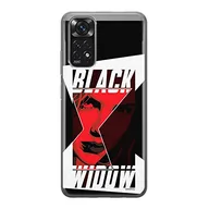 Etui i futerały do telefonów - ERT GROUP etui na telefon Xiaomi REDMI NOTE 11S 4G / REDMI NOTE 11 4G, case oryginalny i oficjalnie licencjonowany przez Marvel, wzór Black Widow 012, plecki z TPU - miniaturka - grafika 1