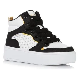 Buty do chodzenia dla dzieci Skechers Court High shine Kic - Buty dla dziewczynek - miniaturka - grafika 1