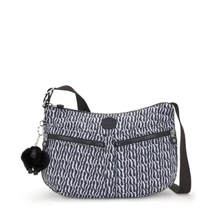 Kipling IZELLAH Średni poprzek, Holiday Waves, Niebieski - Torebki damskie - miniaturka - grafika 1