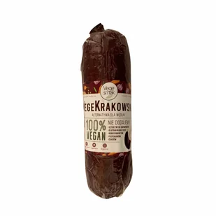 ..Vege Krakowska wędzona 400g Vege Smak - Zdrowa żywność - miniaturka - grafika 1