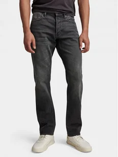 G-Star Raw Jeansy Mosa D23692-B479 Czarny Straight Fit - Spodnie męskie - miniaturka - grafika 1