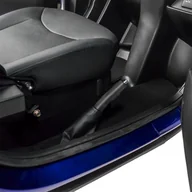 Skutery - Bili Bike Skuter elektryczny zabudowany z dachem MICRO CAR BILI BIKE CITY GO niebieski - miniaturka - grafika 1