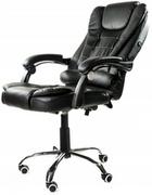 Fotele i krzesła biurowe - Elgo Fotel biurowy Elgo czarny 012184 - miniaturka - grafika 1