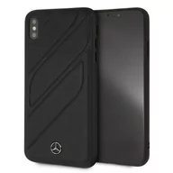Etui i futerały do telefonów - Mercedes MEHCI65THLBK iPhone XS Max czarny/black hardcase New Organic - miniaturka - grafika 1