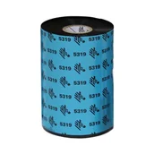 Taśmy do drukarek barwiące - Taśma termotransferowa Zebra 154mm x 450m 1" żywiczna (05319BK15445) black - miniaturka - grafika 1