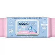 Chusteczki nawilżane - Bobini Bobini Baby chusteczki nawilżane dla dzieci i niemowląt z witaminą E 70 szt - miniaturka - grafika 1