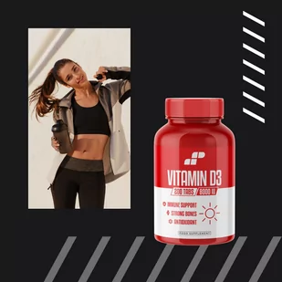 MP SPORT Vitamin D3 8000IU - 200tabs - Witamina D-3 - Witaminy i minerały dla sportowców - miniaturka - grafika 3
