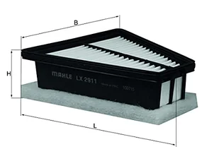 Knecht Filtr powietrza LX 2911 LX 2911 - Filtry powietrza - miniaturka - grafika 1
