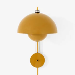 &Tradition Flowerpot VP8 kinkiet żółty musztardowy - Lampy ścienne - miniaturka - grafika 3