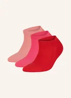 Skarpetki damskie - Falke Skarpety Do Obuwia Sportowego Cool Kick, 3 Pary grau - miniaturka - grafika 1