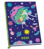 Kalendarze - Rick And Morty - dziennik A5 kalendarz na 2021 rok - miniaturka - grafika 1