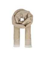 Apaszki i szaliki damskie - Guess Szal AW5465 VIS03 Beżowy - miniaturka - grafika 1