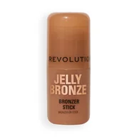 Bronzery i konturowanie twarzy - Makeup Revolution Jelly Bronze Żelowy Bronzer w Sztyfcie Light Sunkissed - miniaturka - grafika 1