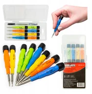 Śrubokręty - WKRĘTAKI PRECYZYJNE ZESTAW 9 EL. - miniaturka - grafika 1