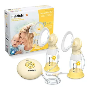 Medela Swing Maxi Flex laktator elektryczny podwójny, więcej mleka w krótszym czasie, z kubkami PersonalFit Flex i technologią 2-fazową ekspresji - Laktatory - miniaturka - grafika 1