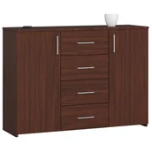 Komody - Akord FABRYKA MEBLI KOMODA K45 WENGE OP0LWARVEN004 - miniaturka - grafika 1