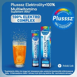 Plusssz Elektrolity Pełny zestaw, 24 tabletki musujące - Układ nerwowy - miniaturka - grafika 3