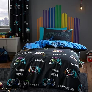 Pościel dziecięca 200x135 cm Game Over – Catherine Lansfield - Pościel dla dzieci - miniaturka - grafika 1