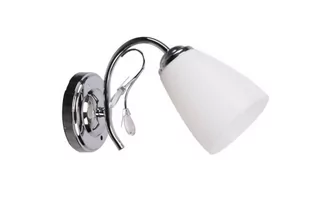 Candellux URSELLA LAMPA KINKIET 1X40W E14 BIAŁY 21-76991 21-76991 - Lampy ścienne - miniaturka - grafika 1
