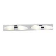 Lampy ścienne - Markslojd Kinkiet łazienkowy LAMPA ścienna OPRAWA nad lustro BUFFY LED 105625 IP44 chrom Biały - miniaturka - grafika 1