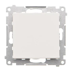 Wyłącznik schodowy bez piktogramu Simon 55 - biały mat - Wyłączniki światła i elektryczne - miniaturka - grafika 1