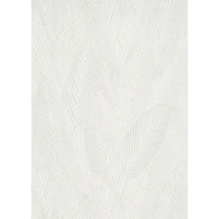 Tapeta Martinique Liście z Efektem 3D odcienie bieli winylowa na flizelinie - Tapety - miniaturka - grafika 1