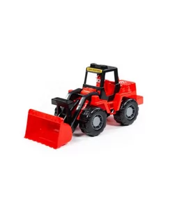 POLESIE 77332 MAMMOET Technik traktor-ładowarka w siatce - Samochody i pojazdy dla dzieci - miniaturka - grafika 2