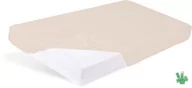 Prześcieradła - Prześcieradło bambusowe 180x200 Bamboo z gumką jasnobeżowe Matex - miniaturka - grafika 1