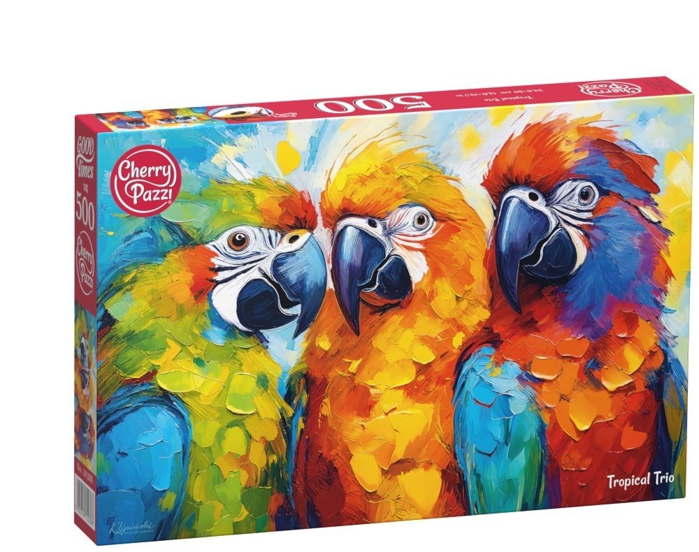 Puzzle 500 Cherrypazzi Tropical Trio 20388