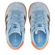 Buty dla dziewczynek - Sneakersy adidas Gazelle CF EL I IH2780 Niebieski - miniaturka - grafika 1
