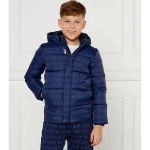CALVIN KLEIN JEANS Kurtka AOP Regular Fit - Kurtki i płaszcze dla chłopców - miniaturka - grafika 1
