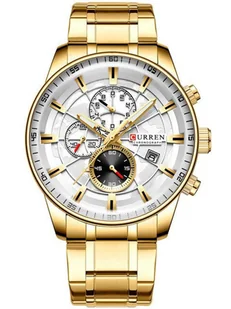 Zegarek ZEGAREK MĘSKI CURREN 8362 (zc017c) CHRONOGRAF +BOX - Zegarki męskie - miniaturka - grafika 1