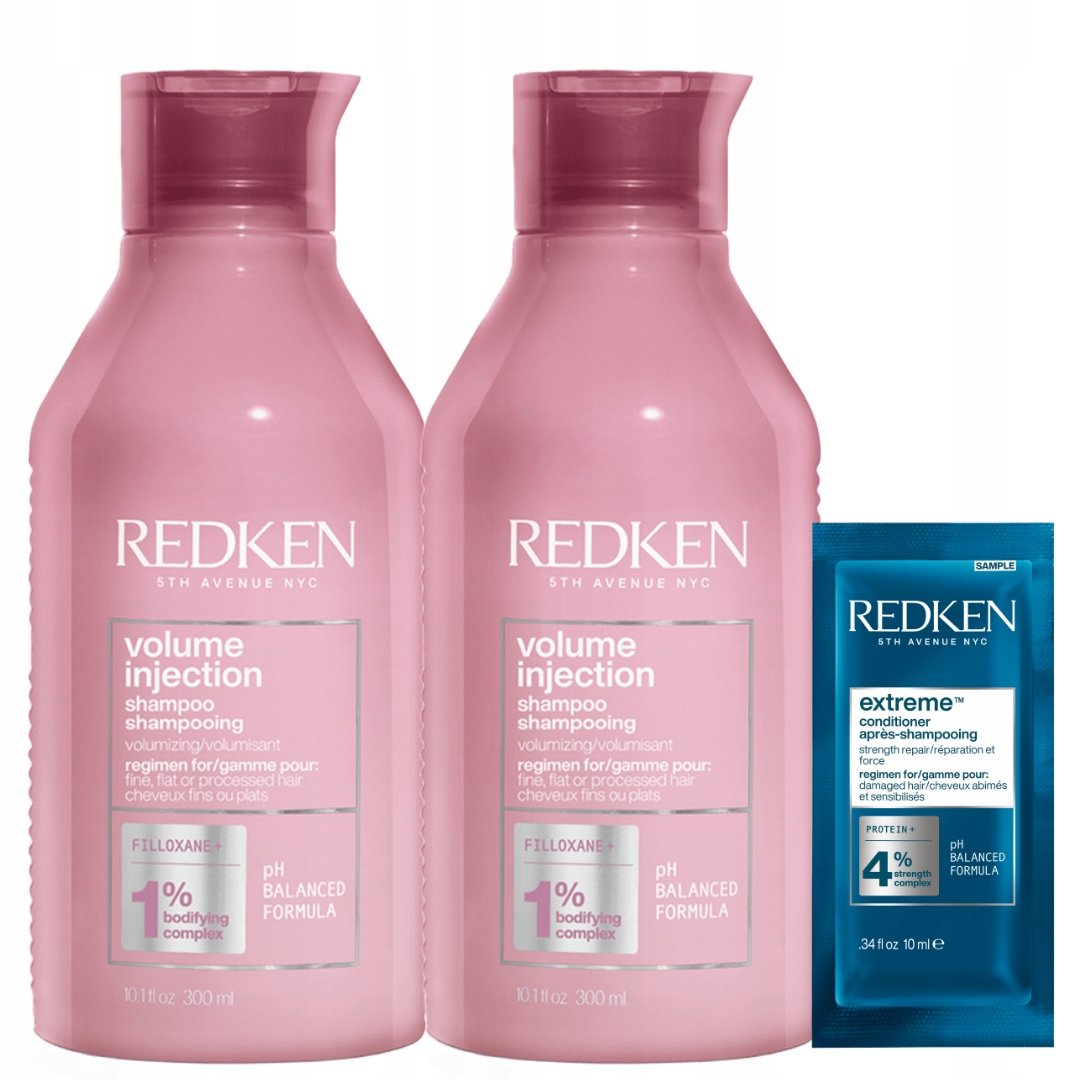 Volume Injection Szampon do Włosów Dodający Objętości 300ml x 2szt